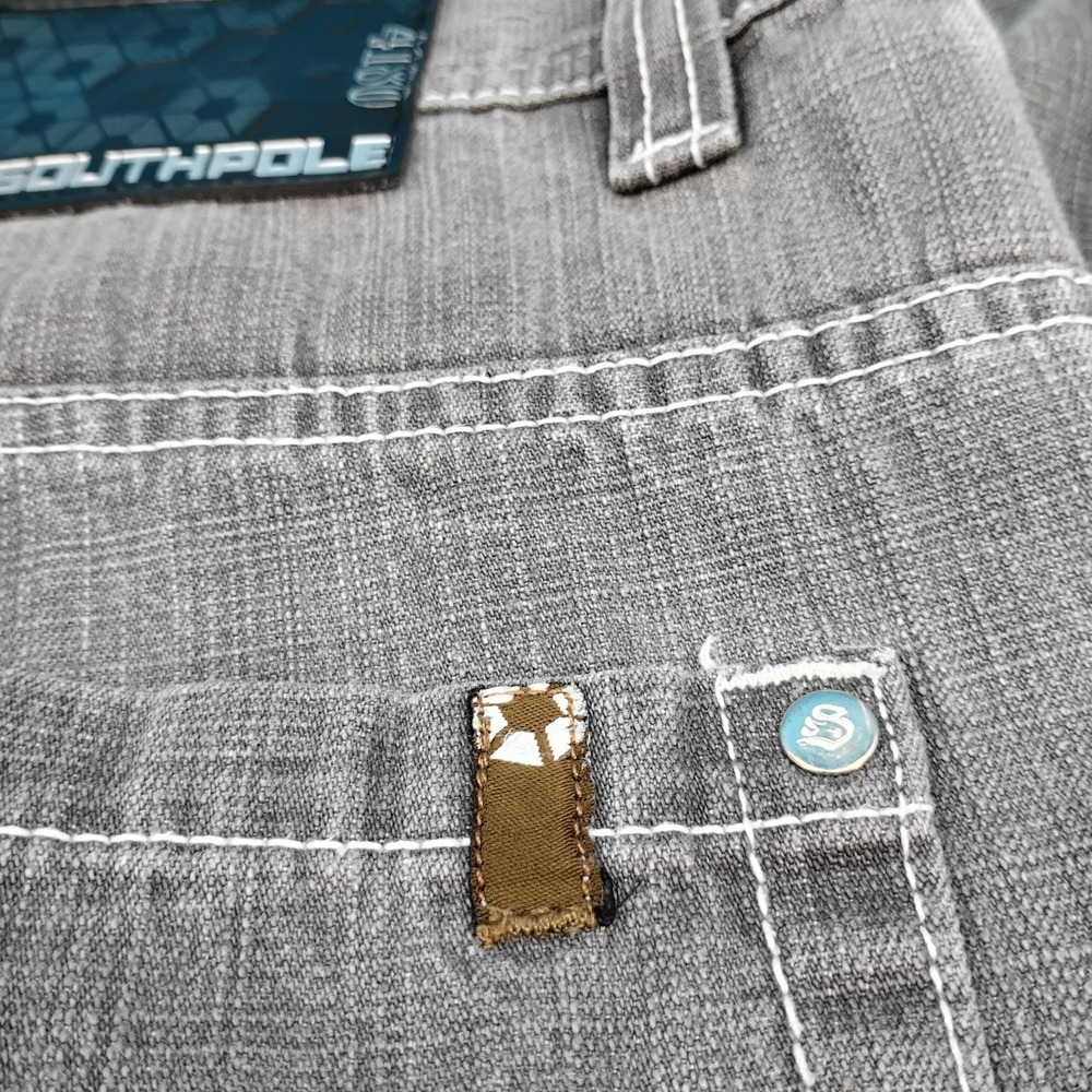 Vintage Southpole Grey Jeans Men's 38x30 Baggy Grunge Skate Jessi Pinkman - Picture 4 of 16